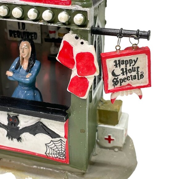 Lemax Spooky Town The Bloody Bat- Halloween Village- Carnival- NO Box - Picture 3 of 9